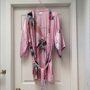 Silky Satin Kimono